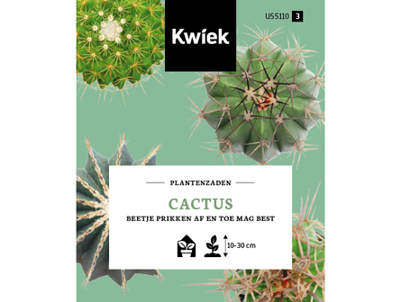 Cactus zaden -  Kwiek Uitdeel zakjes