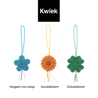 1000 bloemetjes bedankt - Gelukshanger in buidel 