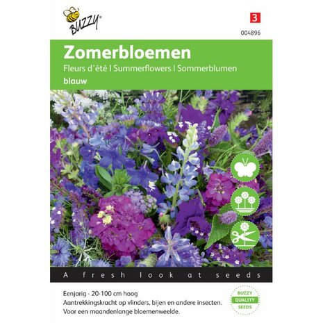 Zomerbloemen Blauwe Tinten zaden